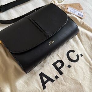 A.P.C. Black Betty Horizon Small Crossbody Bag NWT